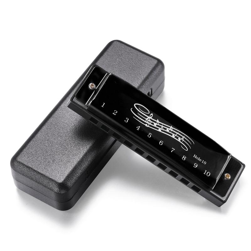 Product Introduction of 10 hole 20 tone Blue harmonica children's music enlightenment Orff early childhood education toy Harmonica Toy 6