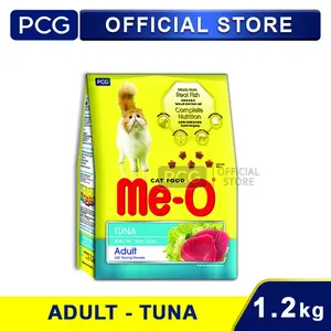 Me-O Makanan Kucing Kering Dry Cat Food Adult Tuna Flavor 1.2 Kg