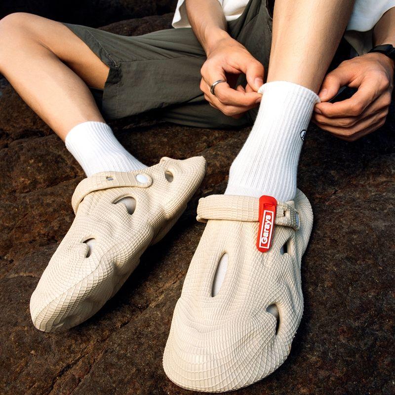 Waste Soil Wind Cocoon Breaking Series Men's Outdoor Casual 2025 New Beach Sports Two-Way Wear Driving Non-Slip Pump 3