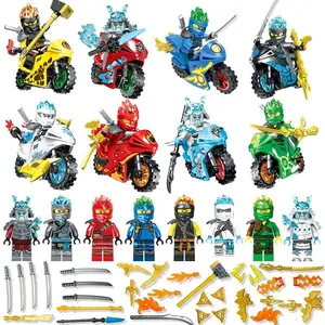 Mainan ninjago motor rambut api 61082