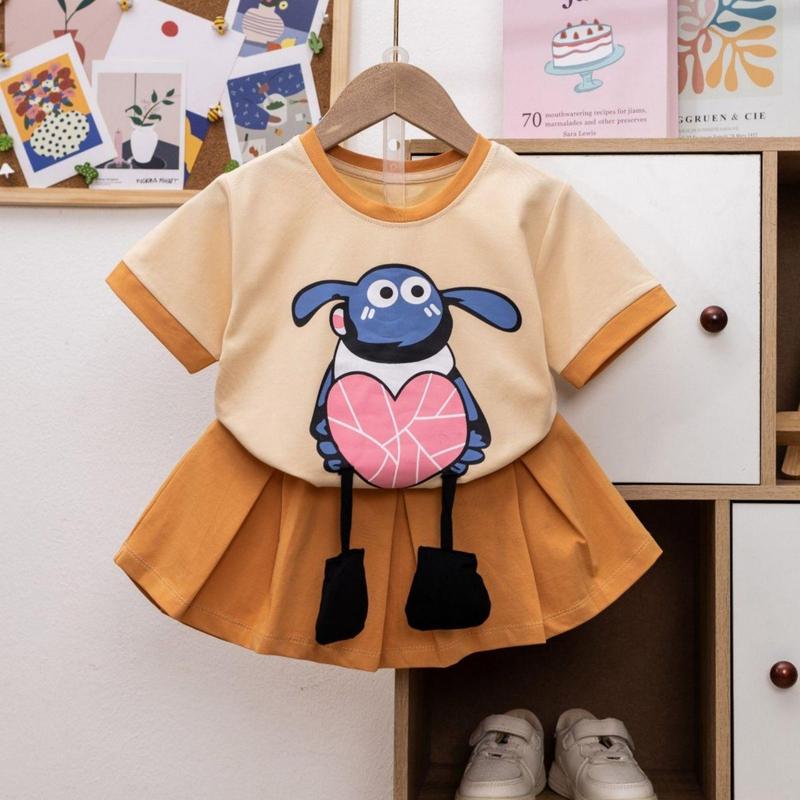 set váy rời gái nặng từ 10kg -38kg in họa tiết xinh xắn chất cotton chình phẩm mềm mịn mát thấm hút mồ hôi tốt Cho Bé quần  áo đồ  bộ