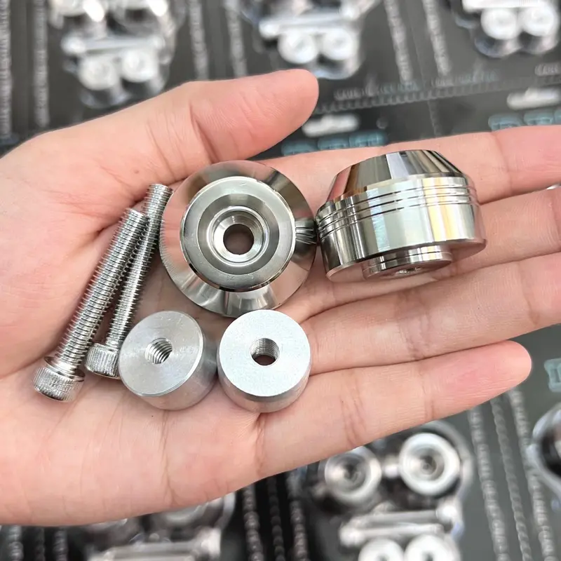 Gù tay lái 230gram inox 304 gắn cho tất cả dòng xe trừ tay ga đời mới Phụ Kiện Phụ Tùng 6