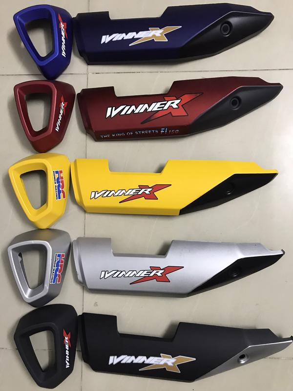 COMBO ỐP PÔ + CHỤP PÔ NƯỚC SƠN NHÁM CHO WINNER X 2