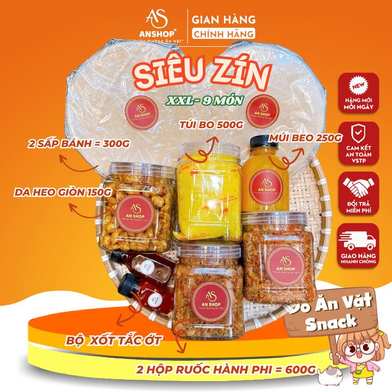 [COMBO SIÊU ZÍN AN SHOP] BÁNH TRÁNG PHƠI SƯƠNG (Đồ Ăn Vặt Snacks) bơ