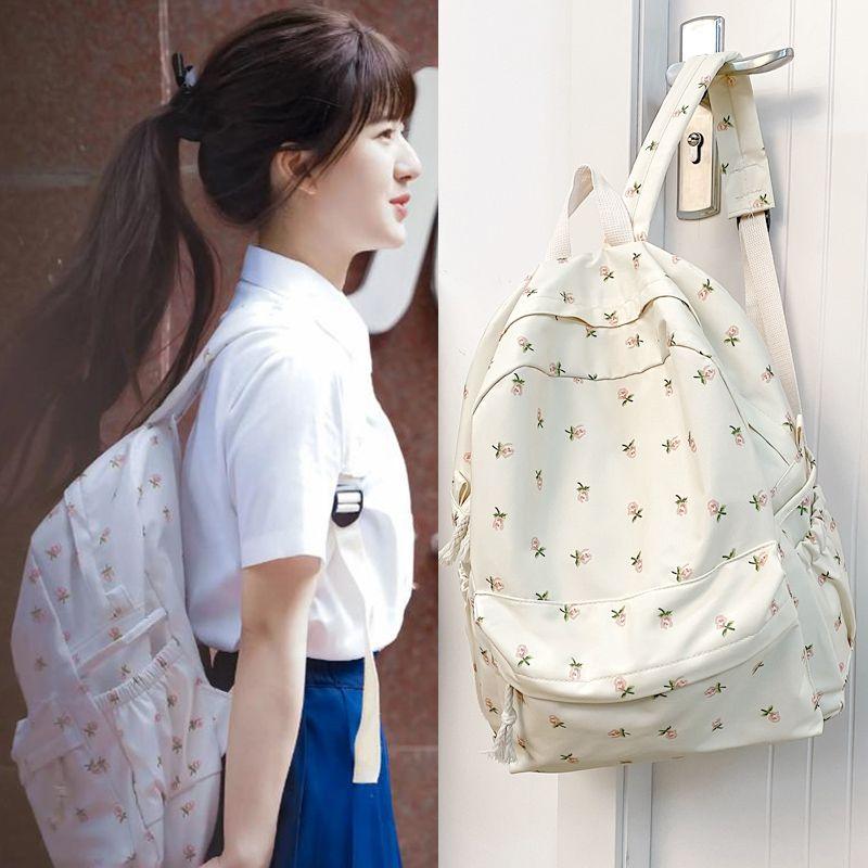 Product Introduction of Tôi không thể giấu nó một cách bí mậtBa lô, cùng phong cách với Sang Zhi, dành cho học sinh trung học cơ sở và đại học nữ, Ba lô giống Zhao Lusi 2