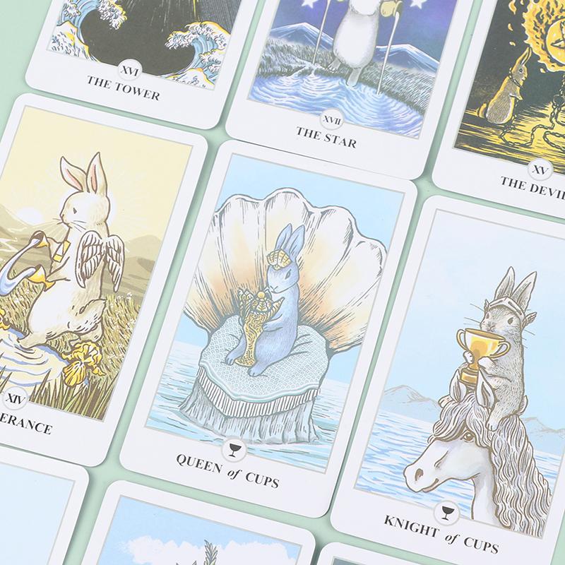 Product Introduction of Bộ Bài Tarot, 78 Chiếc, Thiết Kế Hình Thỏ Lunalapin, Trò Chơi Tarot, Thích Hợp Cho Bữa Tiệc Trò Chơi Tarot 10