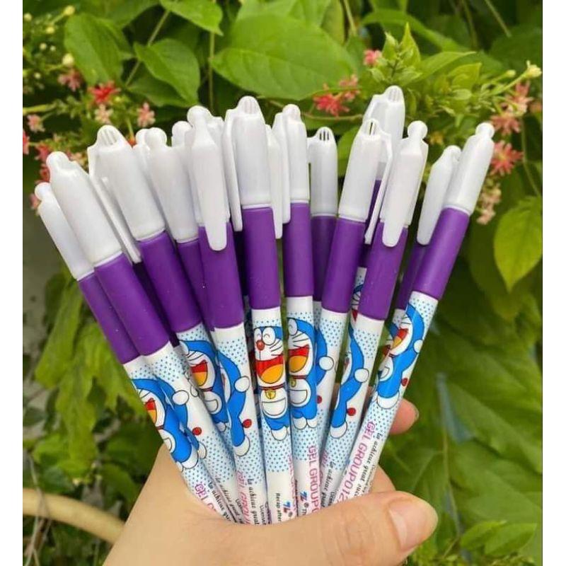 SỈ 20 BÚT MỰC NƯỚC THIÊN LONG DORAEMON NÉT 0.5mm.(HÀNG CÔNG TY) MÀU TÍM