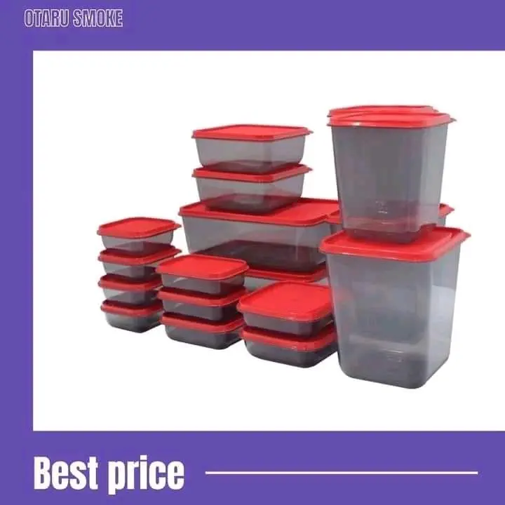 Toples Set kulkas Calista Otaru isi 14 pcs