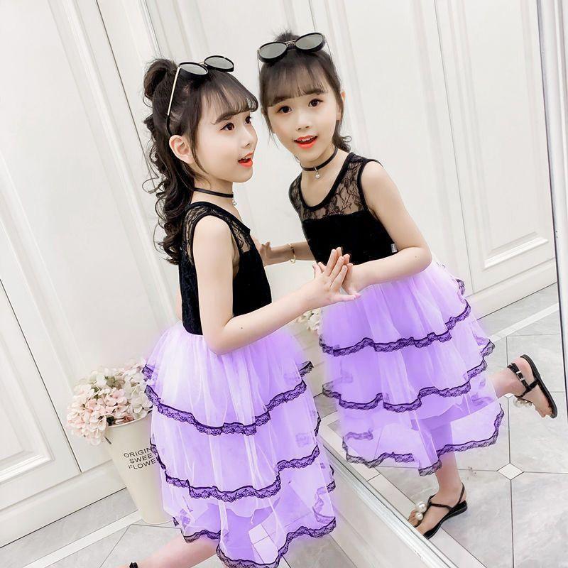 Product Introduction of Váy Không Tay Cho Bé Gái, Váy Công Chúa Mới, Thời Trang Mùa Hè, Phong Cách Hàn Quốc, Váy Ren Lụa Đen, Thích Hợp Cho Trẻ Em, Bộ Sưu Tập Mùa Hè Năm 2023, Lựa Chọn Yêu Thích 117k, HK váy  maxi  cho  bé  gái 7