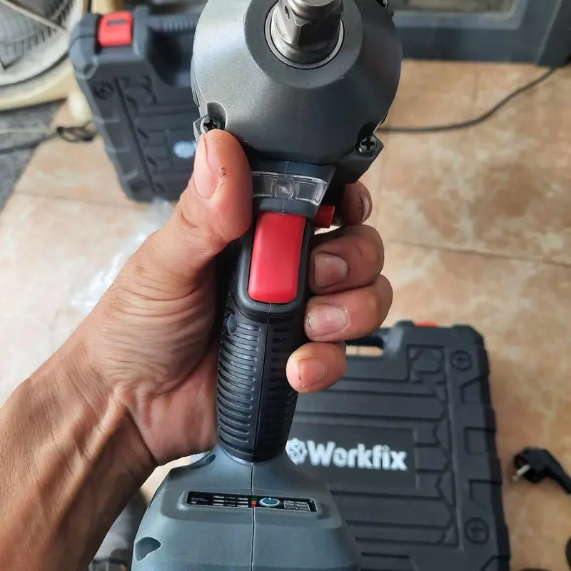 Thân bulong WORKFIX WF - IW360N Đầu 2 trong 1 - không chổi than - cốp inox ( K PIN SẠC) 6