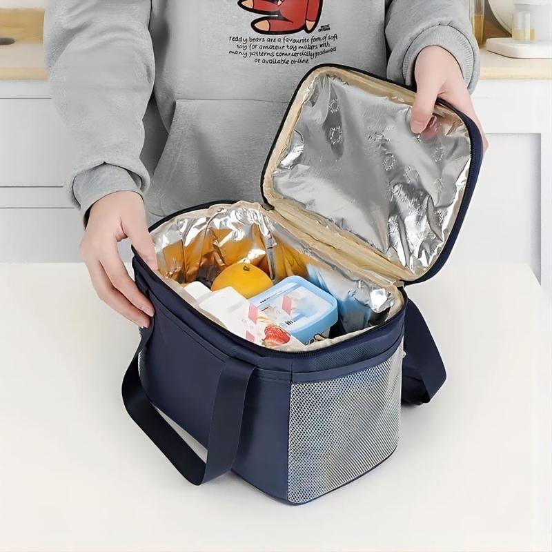 Outdoor Insulated Cooler Bag, Waterproof Lightweight Cooler Bag, Insulated Bag Suitable for Travel, Camping, Beach, Lunch 2