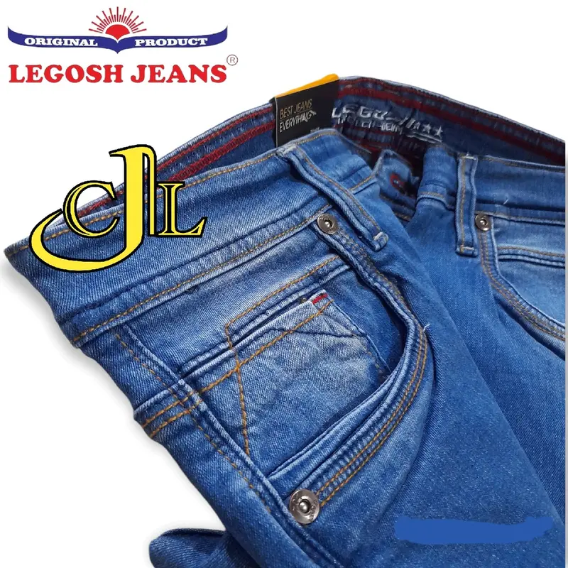 celana slimfit pria original legosh stret/ melar bahan shof jeans tebal  Skinny Pensil 4