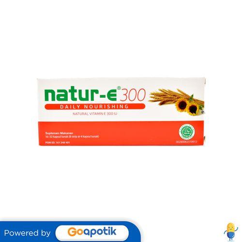Gambar NATUR-E DAILY NOURISHING 300 IU BOX 32 KAPSUL dari Apotek Farmasi 3 by GoApotik Kab. Bogor Tokopedia