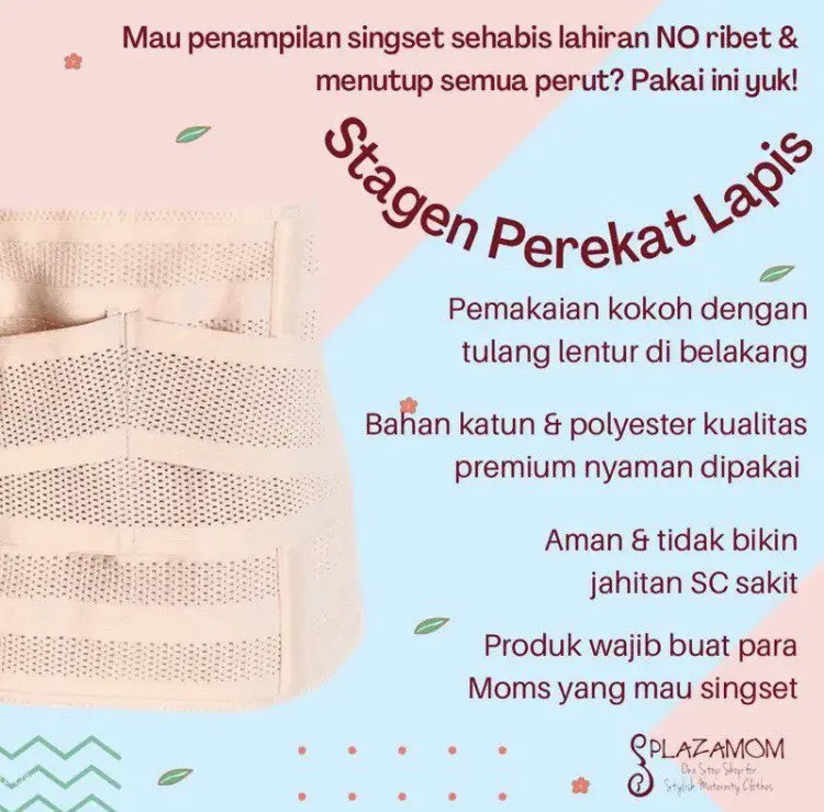 Korset Gurita 3 In 1 Ibu Melahirkan Pelangsing Pengecil Perut Buncit Wanita Postpartum Caesar Korset Centing Lahiran Pelangsing Tubuh Ibu Pasca Melahirkan Hamil Belt 3