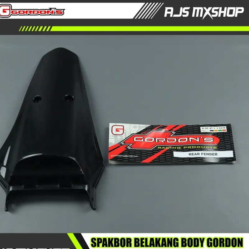 slebor belakang klx gordons spakbor belakang klx gordon hitam spakbor belakang body gordons hitam 1