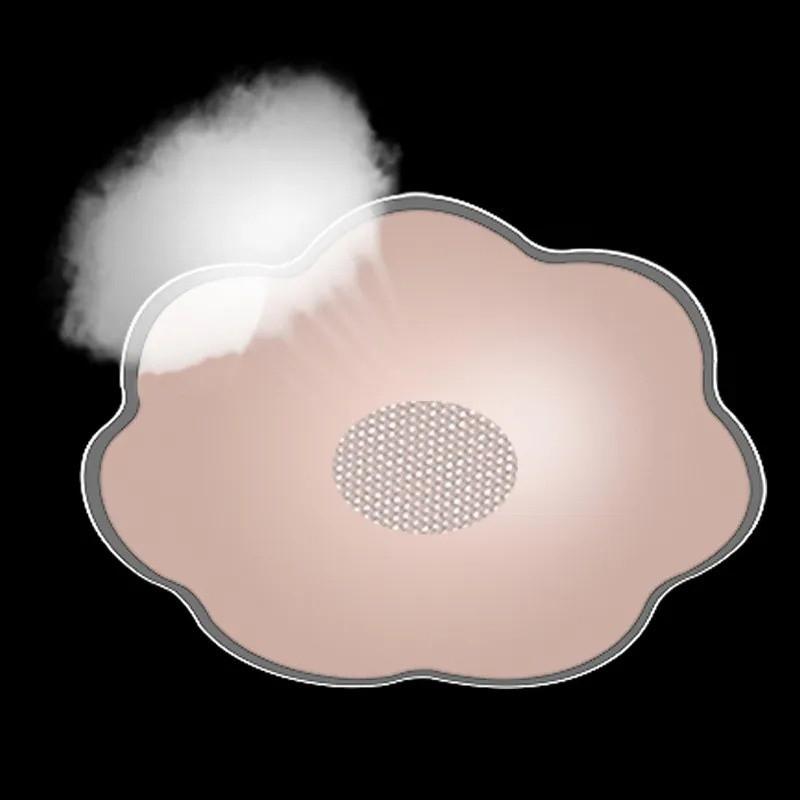 Product Introduction of Self Adhesive Silicone Nipple Cover / Reusable Breast Petals Lift Invisible Pasties Bra /Invisible Nipple Pasties Stickers with Box 44