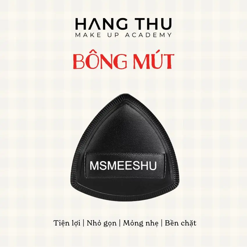 Bông Mút Tán Nền MSMEESHU Siêu Mềm Mịn Kèm Hộp Đựng Chuyên Nghiệp