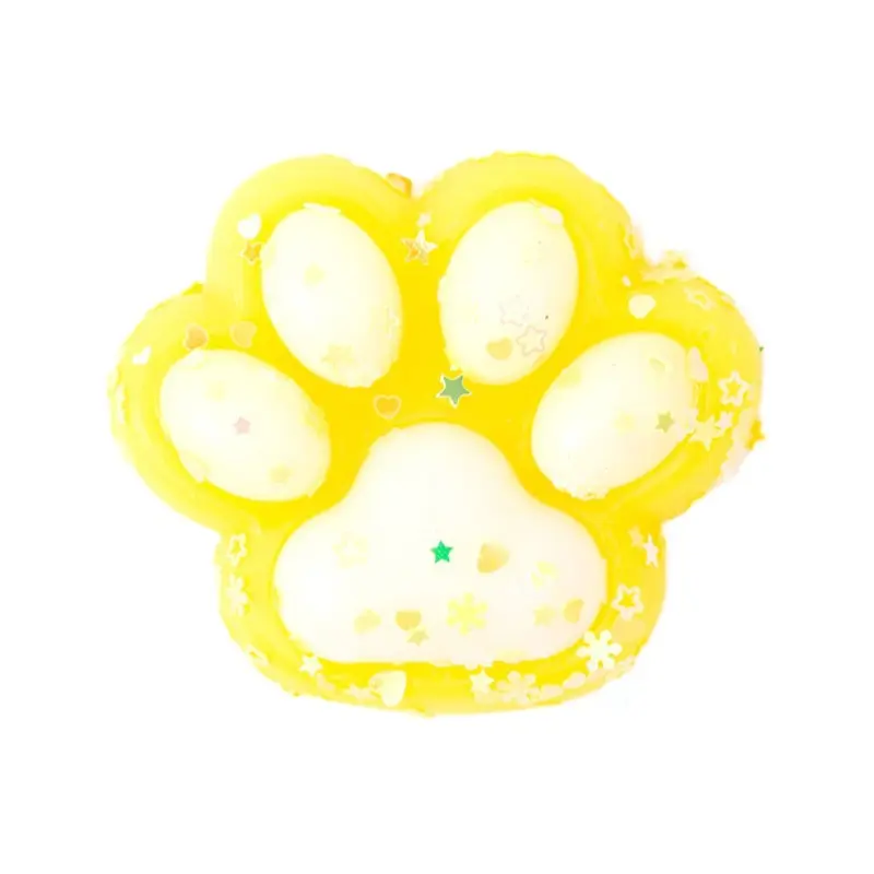 Magical Aurora Cat Paw Squishy Toy   Ultra Realistic Stress Relief Fidget    Slow-Rise Sensory Play for Anxiety Relief