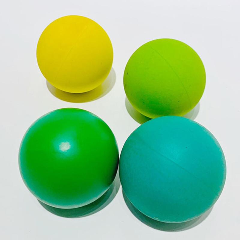 Product Introduction of 5.5cm Racquetball Squash Low Speed Rubber Hollow Ball Training Competition Ball 18