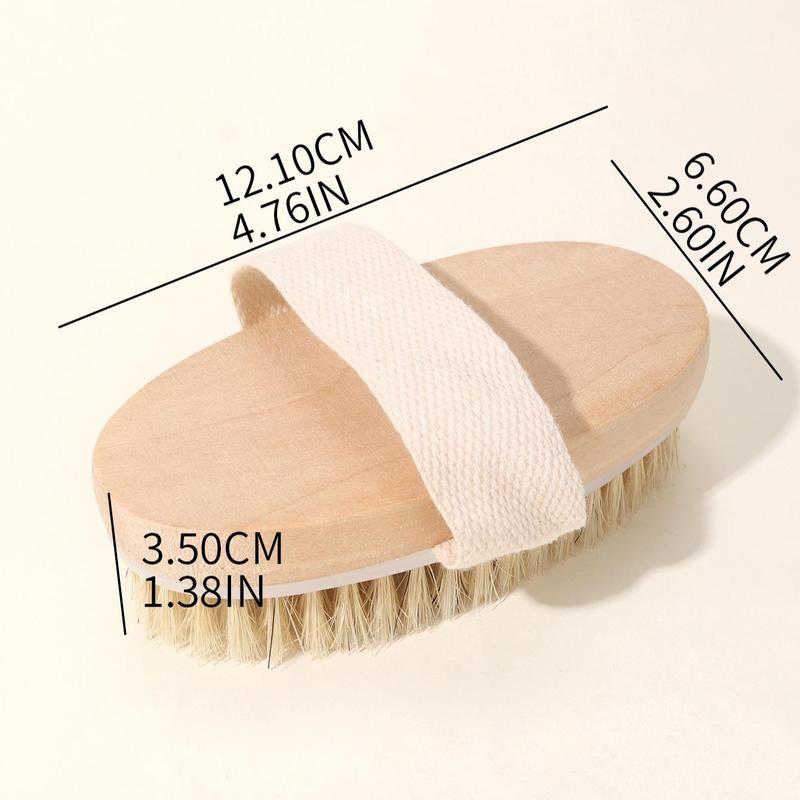 Portable Body Scrubber for Dry & Wet Use, Exfoliating Body Brush for Body Care, Deep Cleaning Skin Care Tool, Manual Massage Tools, Bathroom Accessories, Personal Accessories, Valentine's Day Gift 1