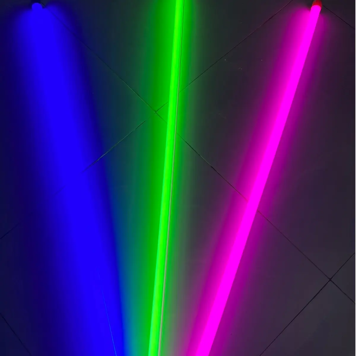 Led thanh 60cm/80cm/1 mét/1,2m lắp cho ô tô 12v 24v các màu