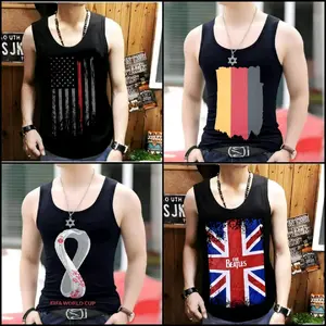 '' GENIUS SHOP "/kaos dalam terbaru singlet Pria 4bendera/brkualitas harga murah/bisa cod Kaos Motif