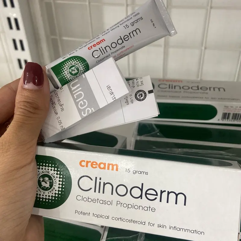 Kem bôi ngứa vảy nến Clinoderm Thái lan 15g - hỗ trợ ngứa vảy nến, á sừng, tổ đỉa, nước ăn chân tay, nấm móng chân tay, viêm da cơ địa…. 1
