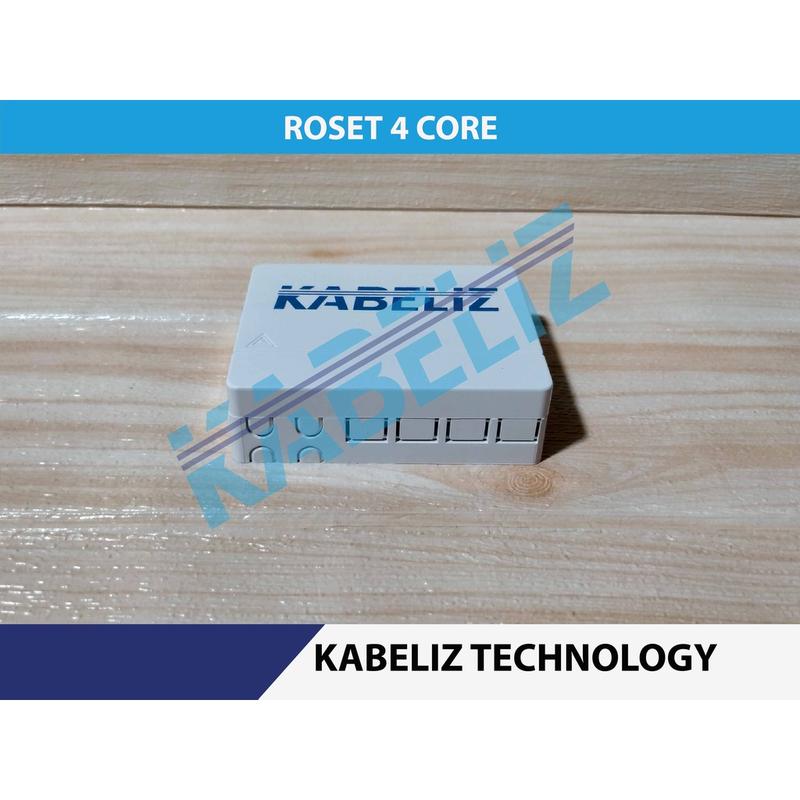 ROSET 4 CORE Kosongan Roset 4C Kecil 0