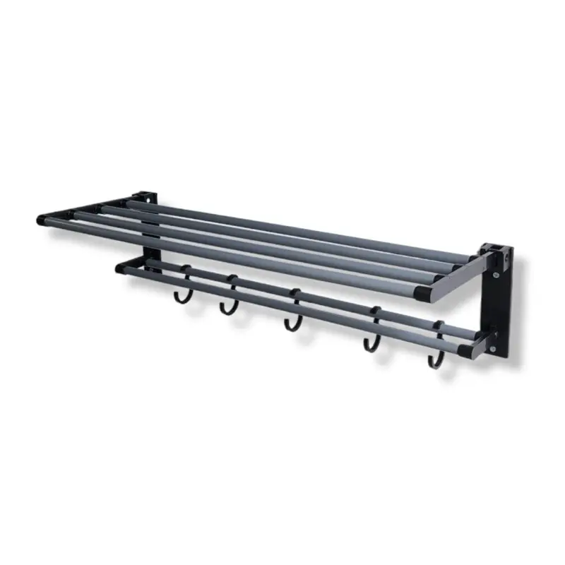 Rak Gantungan Handuk Kamar Mandi Jemuran Handuk Dinding Towel Hanger 2