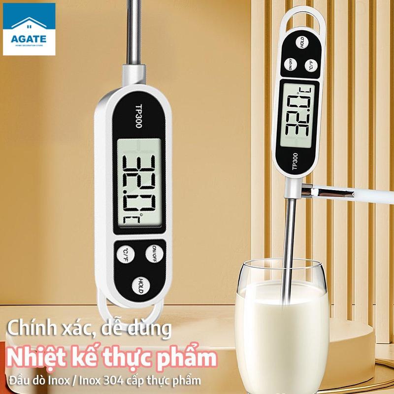 Nhiệt kế nấu ăn và sữa đo nhiệt độ của nước, Nhiệt kế thực phẩm, Nhiệt Kế Đo…
