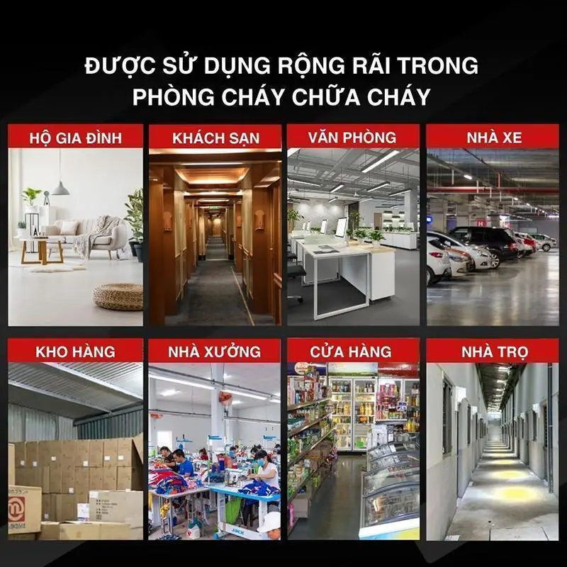 còi báo cháy tự động Chuông báo cháy báo khói không dây ,báo cháy tự động cảm biến khói dùng pin độ nhạy cao,còi báo cháy độc lập 5