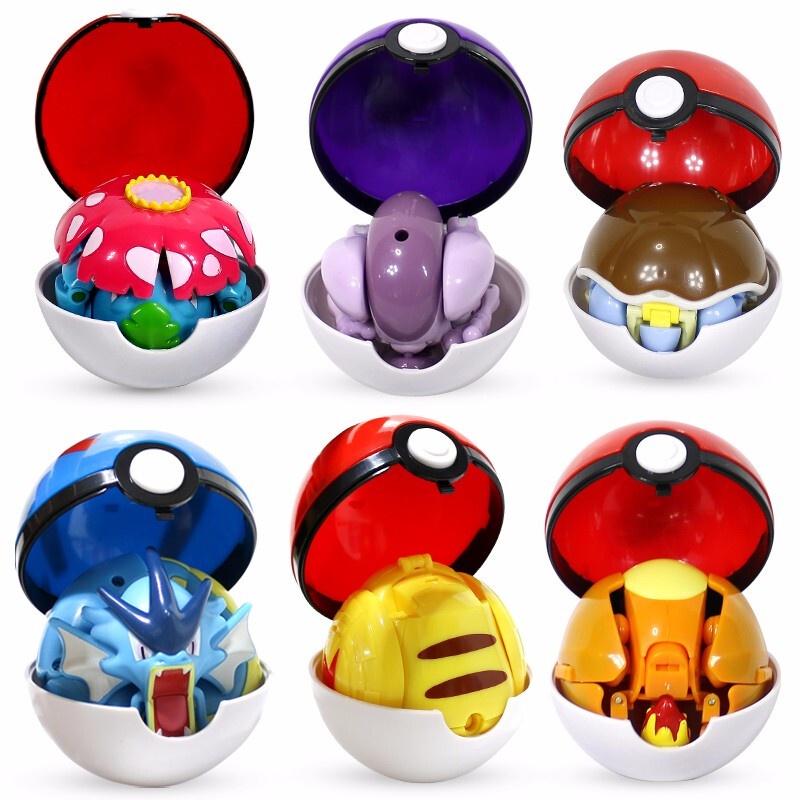 Combo Quả cầu pokemon huyền thoại cho bé, bóng pokemon, Mô hình Pokeball, đồ chơi trẻ em, quà tặng sinh nhật 5