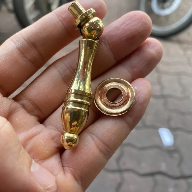 Núm giọt lệ - núm tủ gỗ, tủ riệu, ngăn kéo, đồng thau. 4