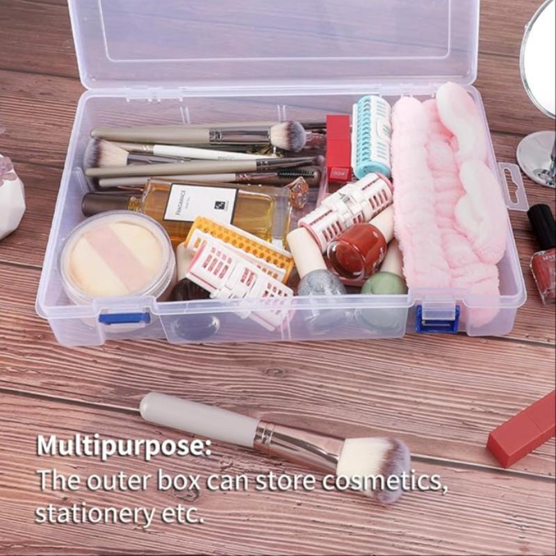 124 Compartment Diamond Art Painting Accessories Storage Container, 2 Counts DIY Craft Tools Jewelry Bead Storage Box, Art Supplies Gifts 6