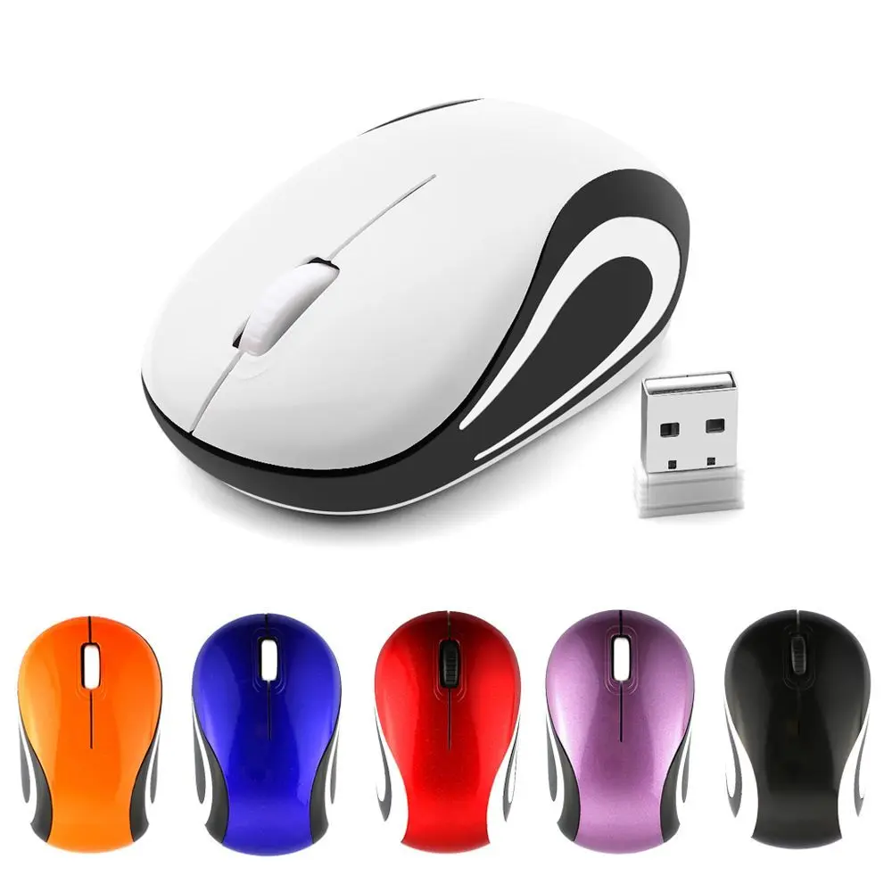 Durable Optical Cordless Wireless Mouse Adjustable DPI 2.4GHz Gaming Mice For PC Laptop