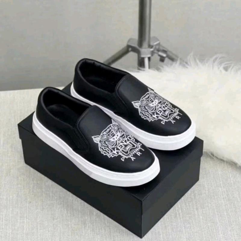 Giày Lười Nam Boy Phố Slipon Thời Trang Thêu Mặt Hổ Sắc Nét Hottrend So Cool - Full Size - Shoes 0
