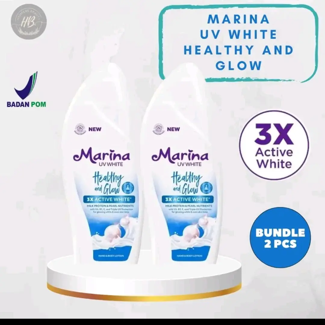 (2pcs) Marina UV White Healthy n Glow 185ml