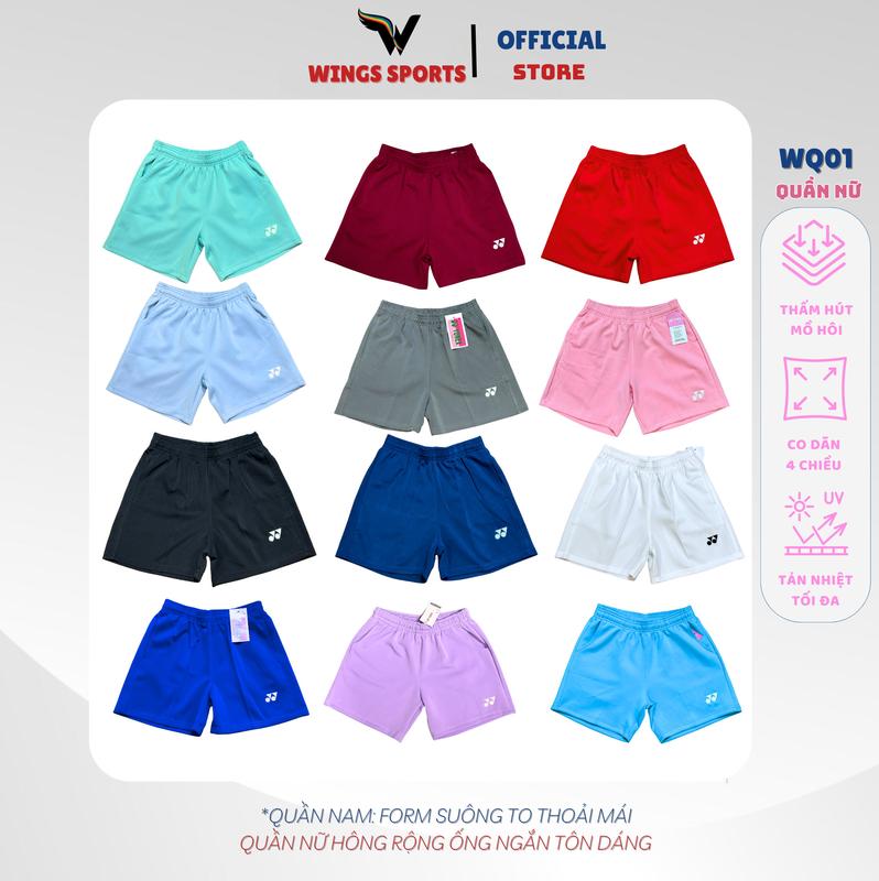 Quần cầu lông nữ WQ01 nhiều màu dành cho tập luyện và thi đấu Sport