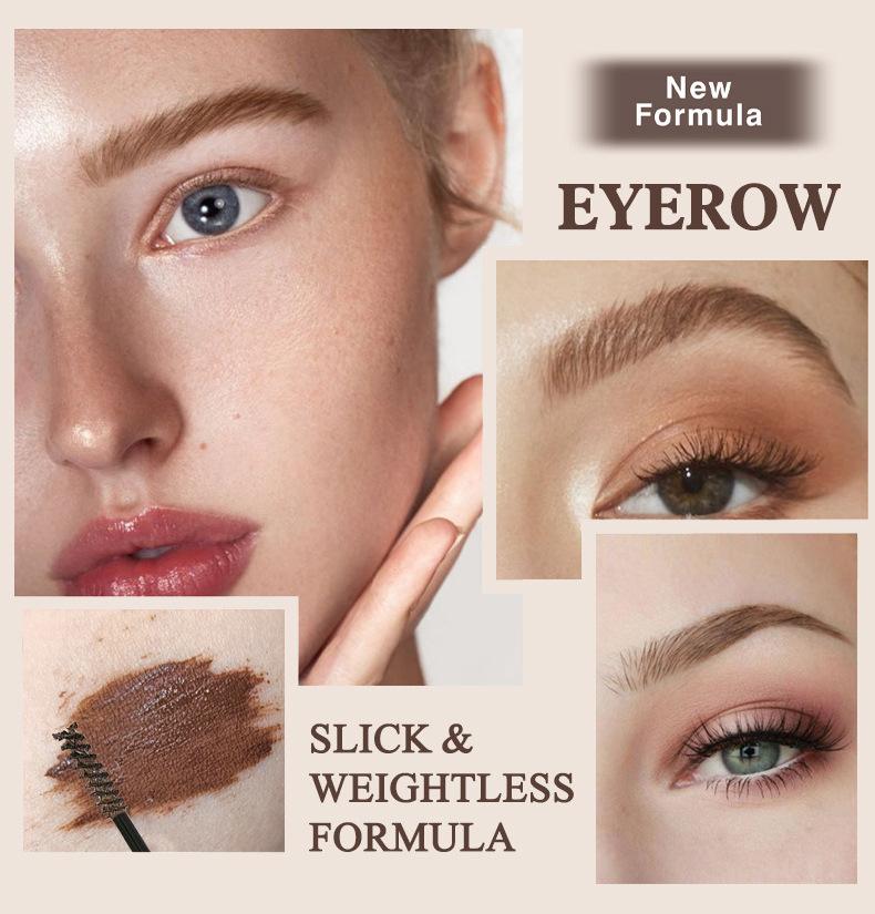 Color Makeup PAGE VINE Tinted Eyebrow Cream Long-lasting Smudge-proof ...