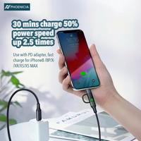 Gambar Phoenicia Kabel Data Dynamic Series Fast Charging 2 In 1 66W USB-C To Type-C+IP - 2 in 1 66w dari iLeaderOfficialStore Kab. Tangerang 3 Tokopedia