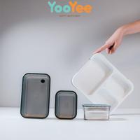 Gambar Yooyee Kotak Makan Stainless 3 sekat 1260ml - Ungu dari Yooyee Indonesia_NEW Kota Administrasi Jakarta Barat 5 Tokopedia