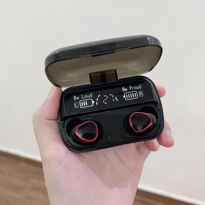 Tai Nghe Bluetooth M10-2024 Bản Pro Nâng Cấp Mới Phiên Bản Không Dây Cao Cấp Cảm Ứng Sạc Dự Phòng 1