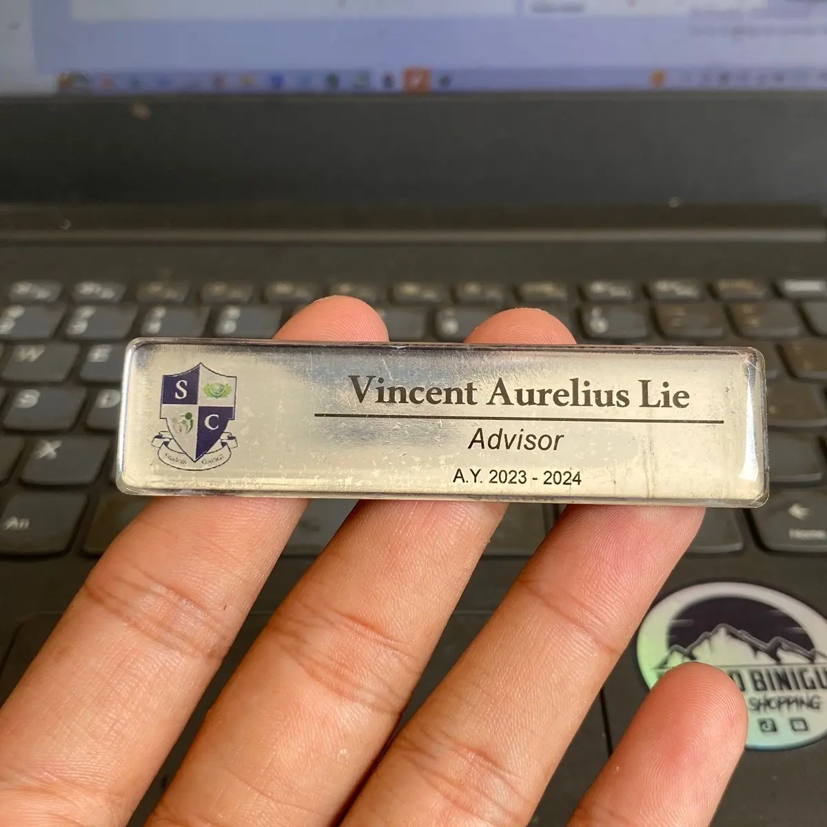 Nametag Stenlis Magnet Premium