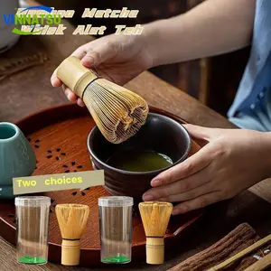 Vinnatsu Bamboo Matcha Whisk Alat Teh / Bambu Pengaduk Bubuk Matcha/ Matcha Whisk Bamboo Brush Green Tea Powder Chasen Tool