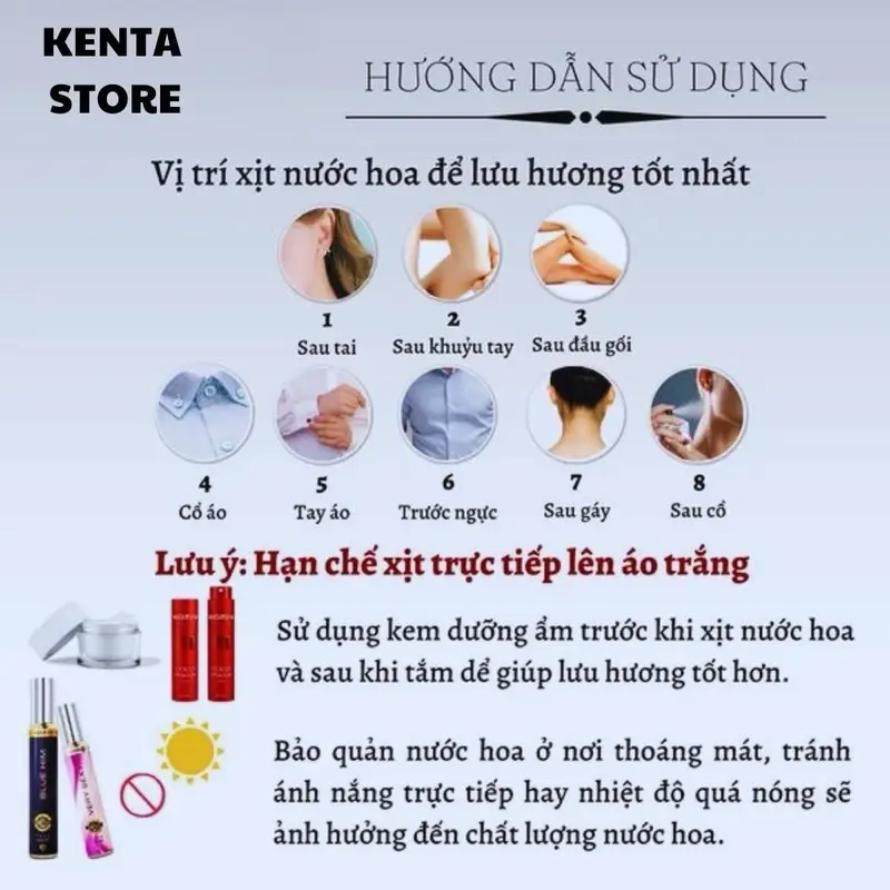 Nước hoa nữ Co.co trắng 100ml hương thơm gợi cảm, quyến rũ Cosmetic Perfume xịt thơm  phòng ngủ 2