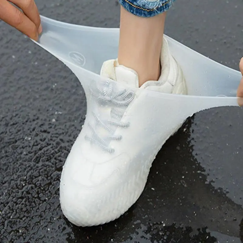 Reusable Shoe Covers, 3 Pairs Waterproof Boot Shoe Covers, Durable Shoe Covers for Outdoor, Shoes Protectors Cover, Home Care Supplies