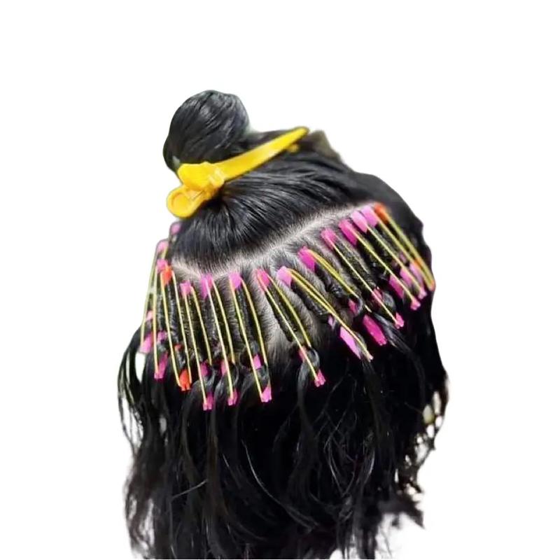 Trục Uốn Phồng Chân Tóc Thay Thế Tăm Bông ( FREE SHIP ) kẹp Women Nữ