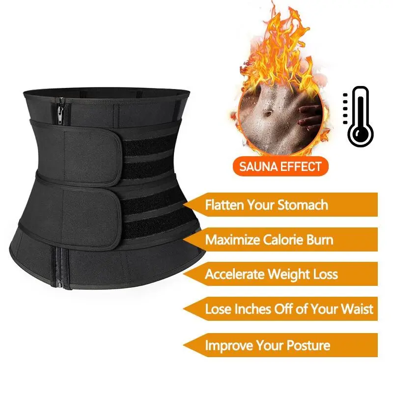 WECHERY Waist Trainer  Abdominal Tightening  Shaper  Trimmer Tummy Shapewear