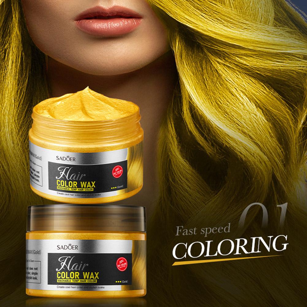 PEWARNA RAMBUT SEKALI PAKAI Warna WAX Styling Tahan Lama | Non Lengket Mudah Dicuci | Temporary Highlight Kerajinan Rambut PEWARNA RAMBUT SEKALI PAKAI Warna WAX Styling Tahan Lama | Non Lengket Mudah Dicuci | Temporary Highlight Kerajinan Rambut