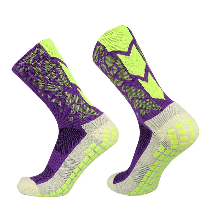 Product Introduction of Anti-slip Training Socks Soccer Basketball Tennis Sock Non-slip Football Wear-resistant Sports Friction Strip Grip Cycling Sock 14